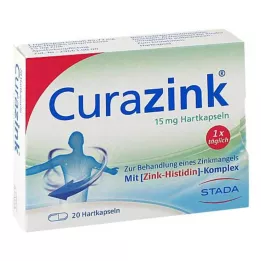 CURAZINK kovat kapselit, 20 kpl