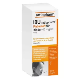 IBU-RATIOPHARM Kuumesiirappi lapsille 40 mg/ml, 100 ml