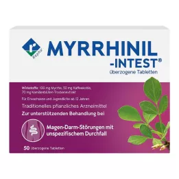 MYRRHINIL INTEST päällystetyt tabletit, 50 kpl