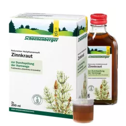 ZINNKRAUT SAFT Schönenberger-lääkekasvien mehut, 3X200 ml