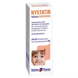 NYSTATIN Holsten-suspensio, 24 ml