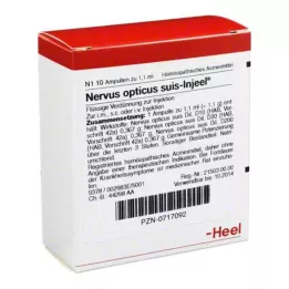 NERVUS OPTICUS Suis Injeel Ampoules, 10 kpl