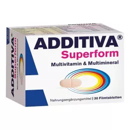 ADDITIVA Superform kalvopäällysteiset tabletit, 30 kpl