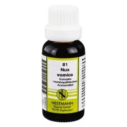 NUX VOMICA KOMPLEX nro 81 laimennus, 20 ml