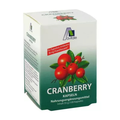 CRANBERRY KAPSELN 400 mg, 100 kpl
