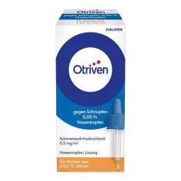 OTRIVEN 0,05 % nenätipat lapsille, 10 ml