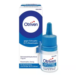 OTRIVEN 0,1 % nenätipat aikuisille ja koululaisille, 10 ml