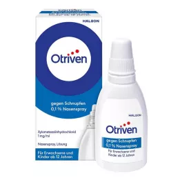 OTRIVEN 0,1 % nenäsumute aikuisille ja koululaisille, 10 ml
