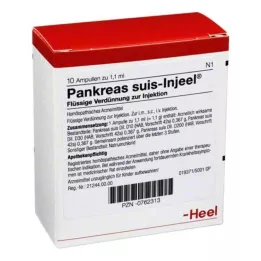 PANKREAS SUIS Injeel Ampoules, 10 kpl