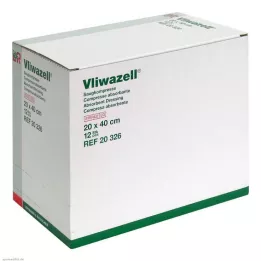 VLIWAZELL Imukykyiset kompressit steriilit 20x40 cm, 12 kpl