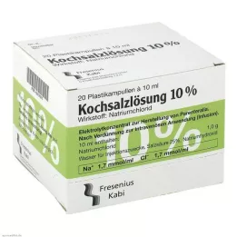 KOCHSALZLÖSUNG 10 % infuusioliuoskonsentraatti, 20X10 ml