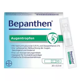 BEPANTHEN Silmätipat, 20X0,5 ml