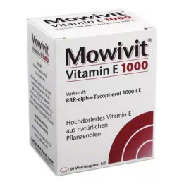 MOWIVIT E-vitamiini 1000 kapselia, 50 kpl