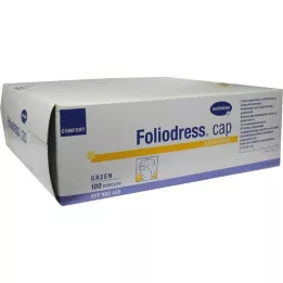FOLIODRESS Cap Comfort Universal Grün OP-Hauben, 100 kpl