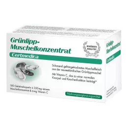 GRÜNLIPPMUSCHEL KONZENTRAT Kapseln, 180 kpl
