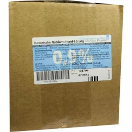 Suolaliuos 0,9 % muovipullo, 10X100 ml