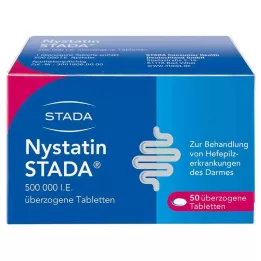 NYSTATIN STADA 500 000 IU päällystetyt tabletit, 50 kpl