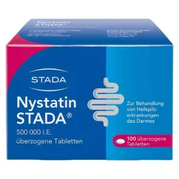 NYSTATIN STADA 500 000 IU päällystetyt tabletit, 100 kpl