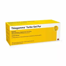 THIOGAMMA Turbo Set Pur -injektiopullot, 10x50 ml