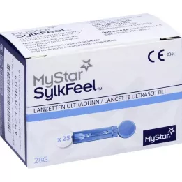 MYSTAR Sylkfeel Lanzetten 28 g, 25 kpl
