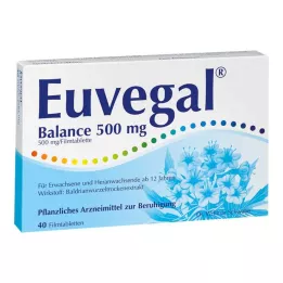 EUVEGAL Balance 500 mg kalvopäällysteiset tabletit, 40 kpl