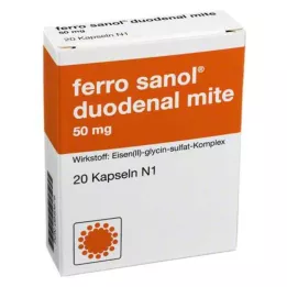 FERRO SANOL pohjukaissuolen punkki 50 mg enterotabletti, 20 kpl