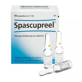 SPASCUPREEL Ampullit, 10 kpl