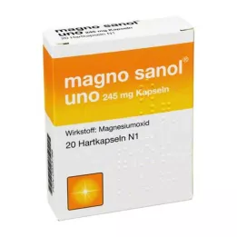 MAGNO SANOL uno 245 mg kapselit, 20 kpl