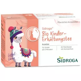 SIDROGA Bio lasten kylmä tee -suodatinpussi, 20x1,5 g