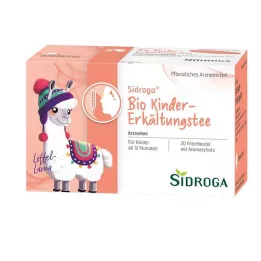 SIDROGA Luomu Lasten kylmäteesuodatinpussit, 20X1,5 g