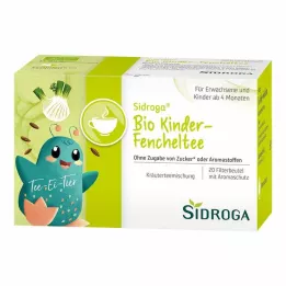 SIDROGA Luomu Lasten Fenkoliteesuodatinpussit, 20X2,0 g