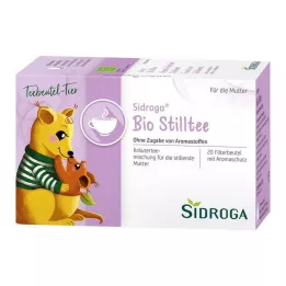 SIDROGA Luomu imetysteen suodatinpussit, 20 x 1,5 g