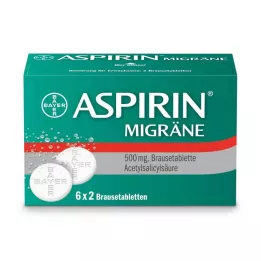 ASPIRIN MIGRÄNE Poretabletit, 12 kpl