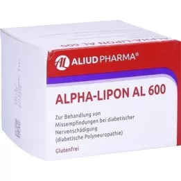 ALPHA-LIPON AL 600 filmipäällystetyt tabletit, 100 kpl