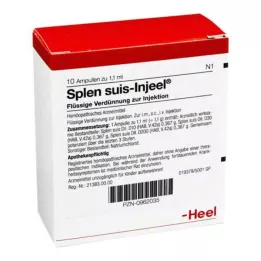 SPLEN Suis Injeel Ampoules, 10 kpl
