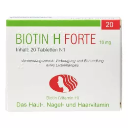 BIOTIN H forte -tabletit, 20 kpl