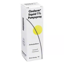 CLODERM Neste 1 % pumppusuihke, 30 ml