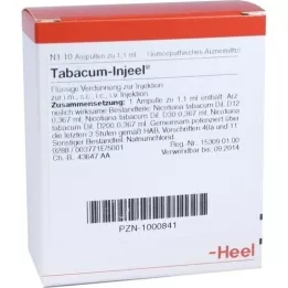 TABACUM INJEEL Ampoules, 10 kpl