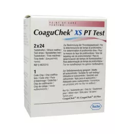 COAGUCHEK XS PT Testi, 2X24 St