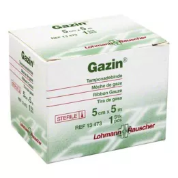 MULLBINDEN tamponadille steriili 5 cmx5 m, 1 kpl