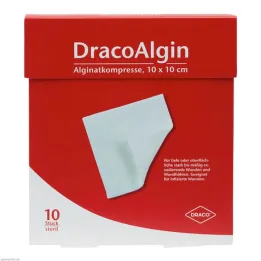 Dracoalgin 10x10cm Alginaatti K, 10 kpl