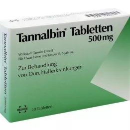 TANNALBIN tabletit, 20 kpl