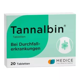 TANNALBIN Tabletit, 20 kpl