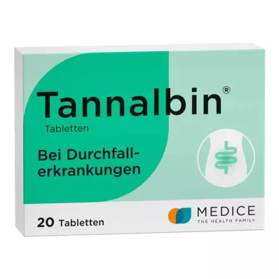 TANNALBIN Tabletit, 20 kpl