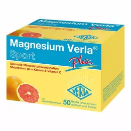 MAGNESIUM VERLA plus rakeita, 50 kpl