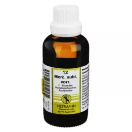 MERCURIUS SUBLIMATUS CORR.F Kompleksin nro 12 laimennus, 50 ml