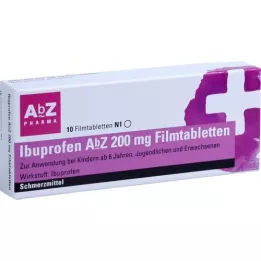 IBUPROFEN Abbey 200 mg Film -päällystetyt tabletit, 10 kpl