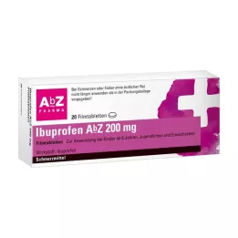 IBUPROFEN Abbey 200 mg Film -päällystetyt tabletit, 20 kpl