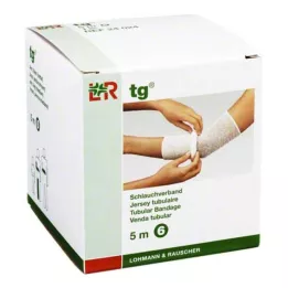 TG Putkimainen side koko 6 5 m valkoinen, 1 kpl