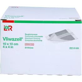 VLIWAZELL imu puristaa steriiliä 10x10 cm, 25 kpl